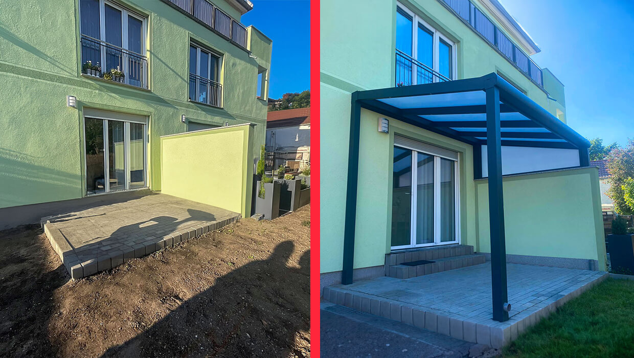 Gemütliche Terrasse Buchwalde