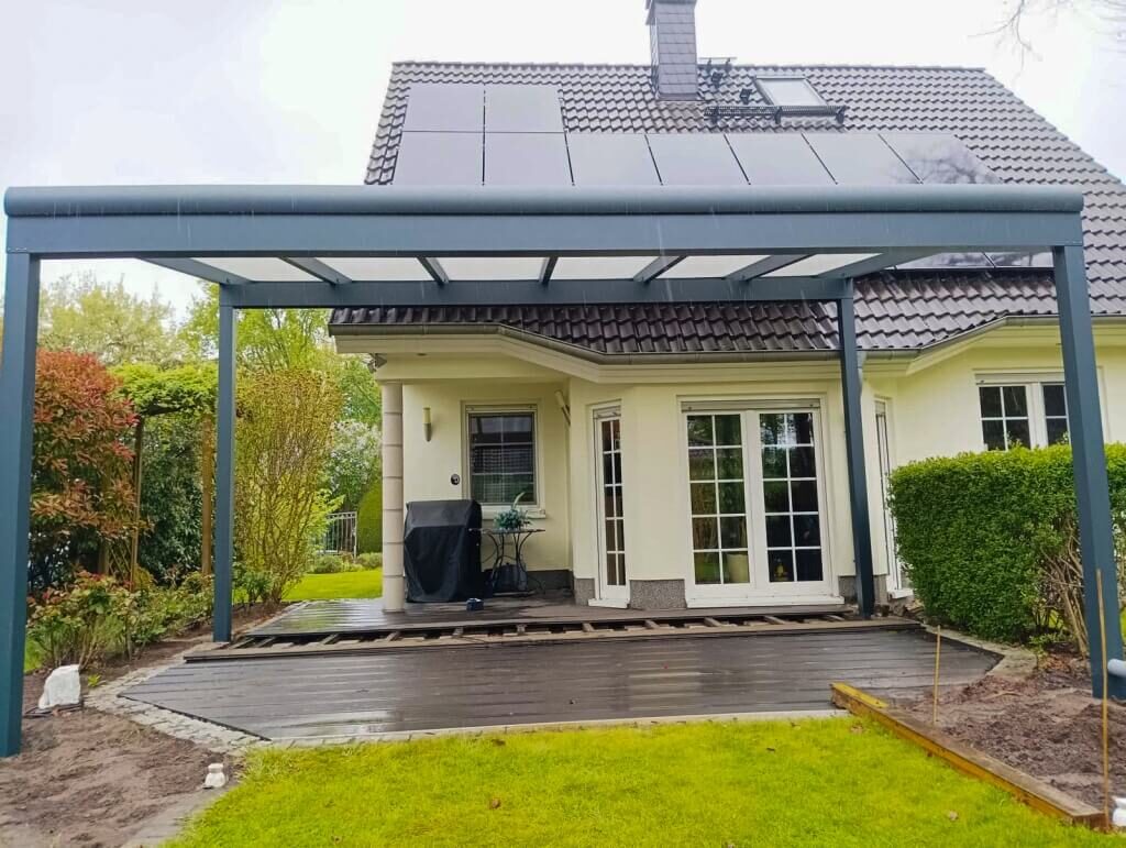 Freistehende Terrasse in Falkensee Freistehende Terrasse in Falkensee