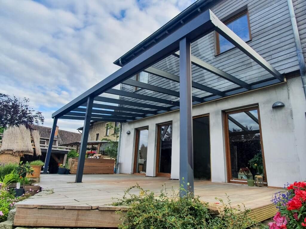 Terrassendach aus Glas kaufen