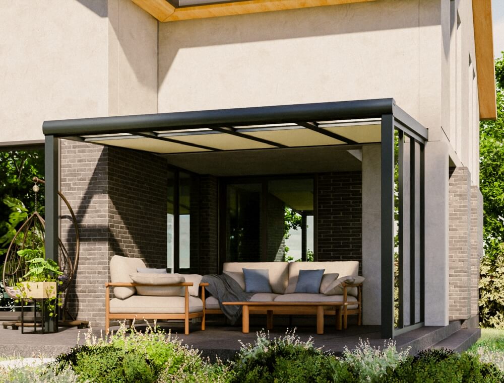 Terrassenüberdachung mit Seitenwand Produkte