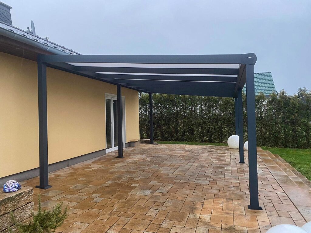 Terrassenüberdachung modern
