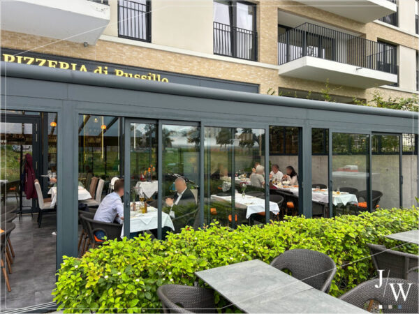 Restaurant überdachte Terrasse Berlin