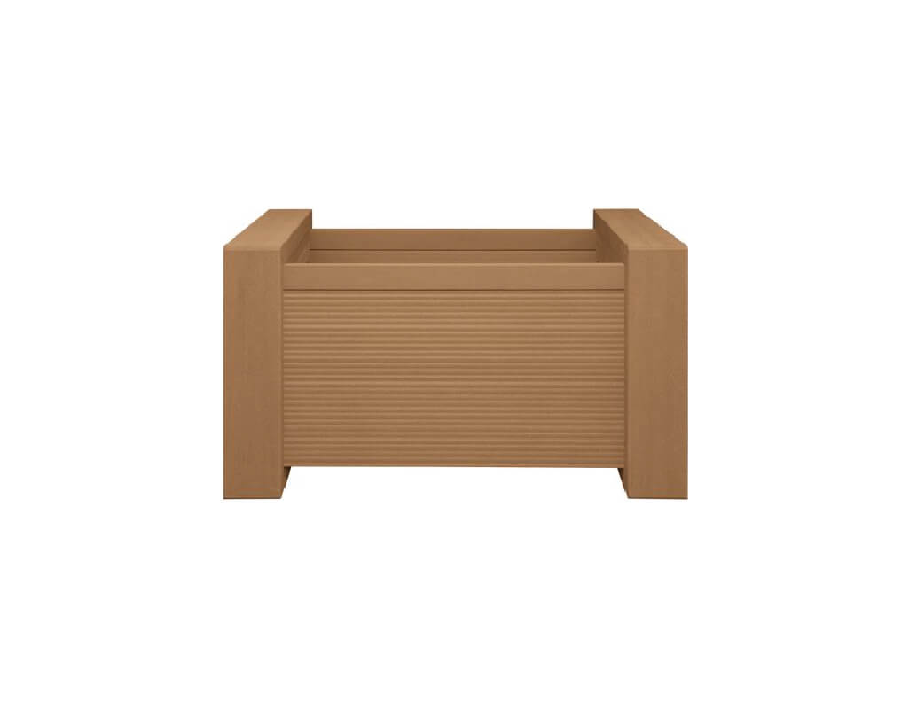 WPC Pflanzkasten goldene Eiche