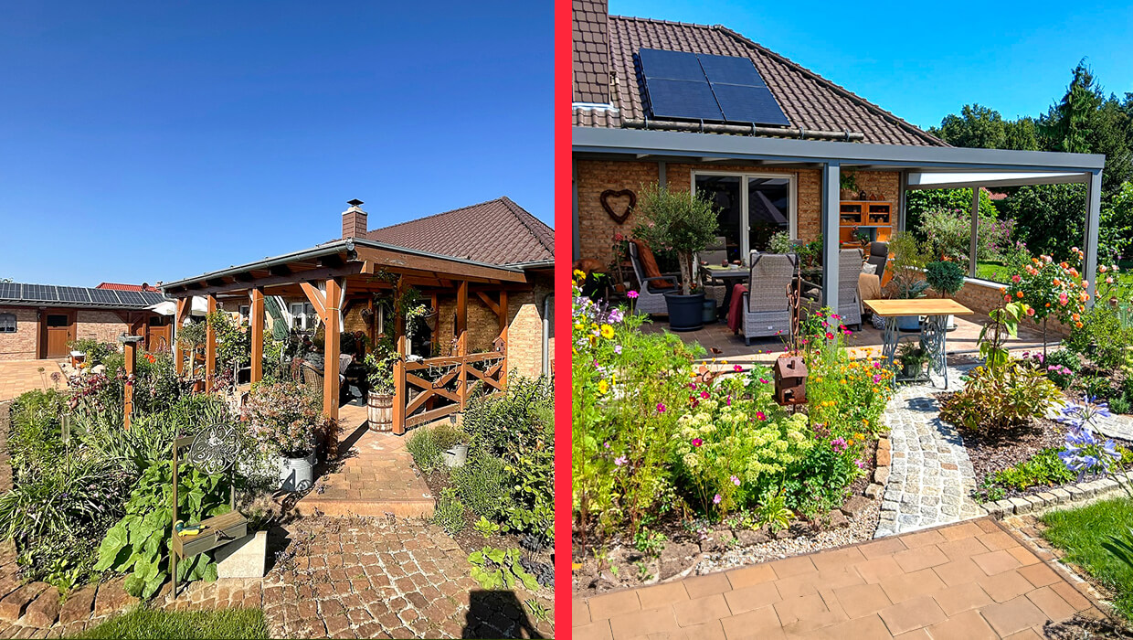 Terrassenüberdachung Montage 2024