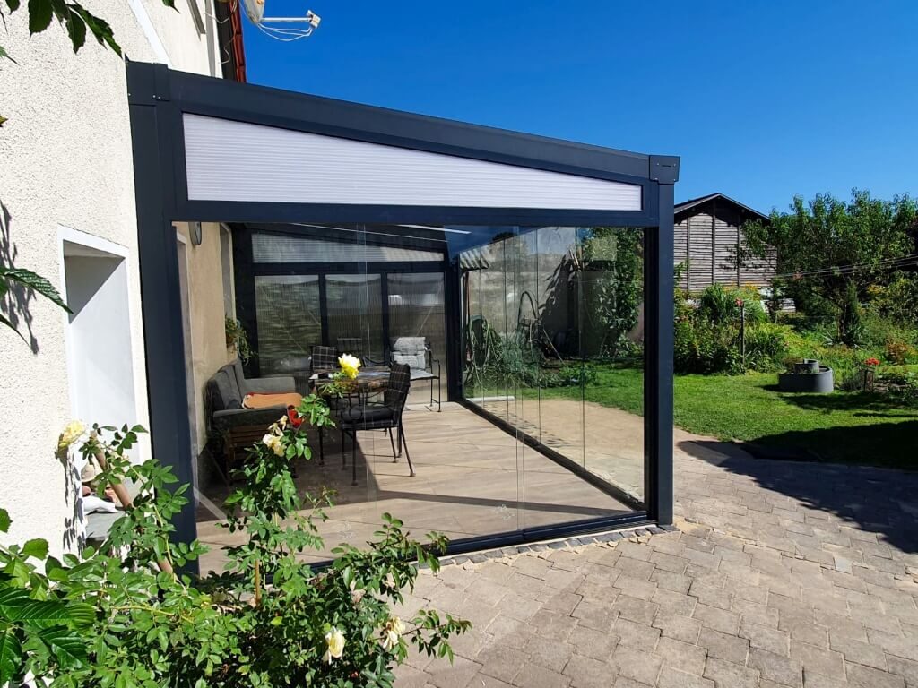 Terrassenüberdachung in Jakobsdorf