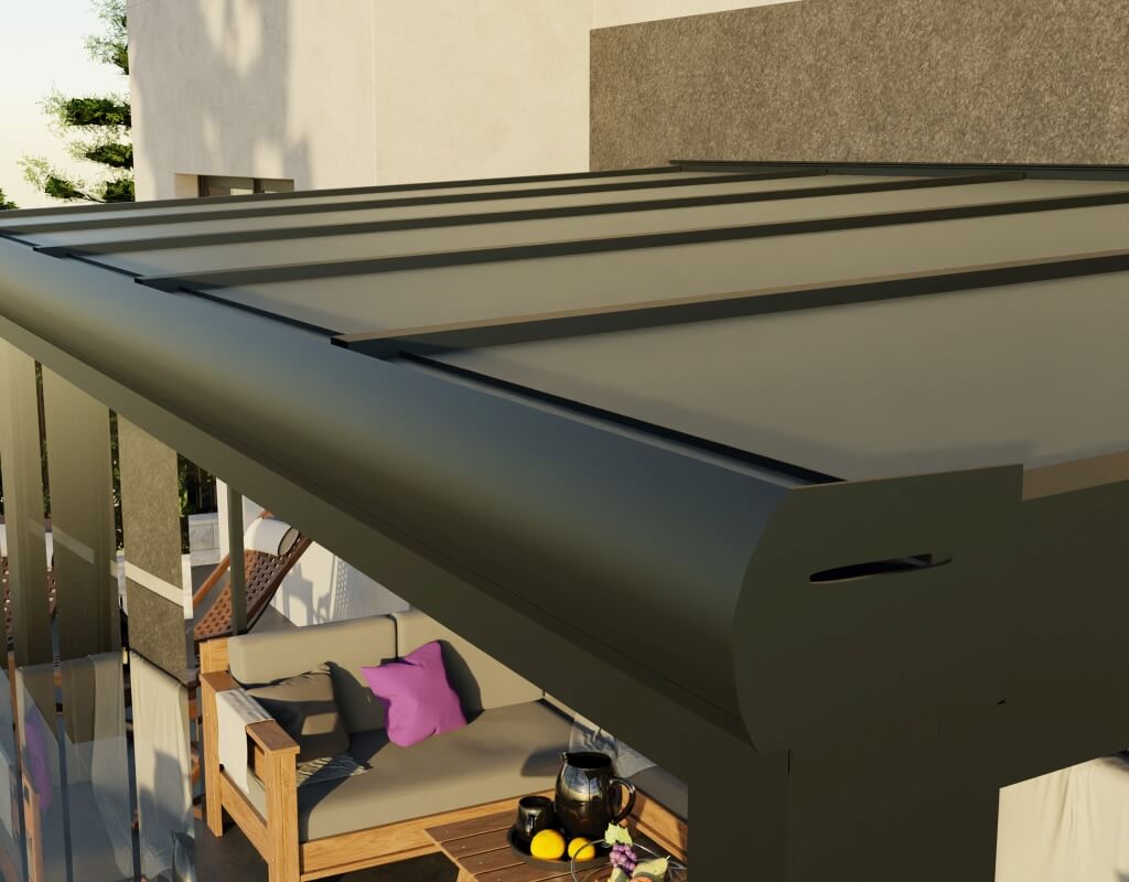 terrassenüberdachung sonnenschutz 3x5