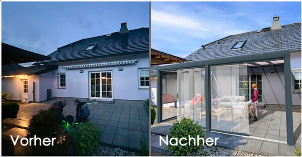 terrassenuberdachung visualisierung jw company angebot