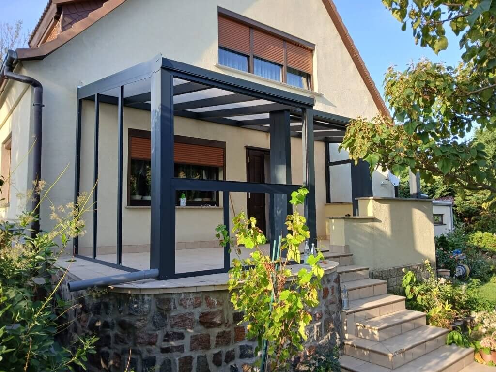 Terrassenüberdachung Halle