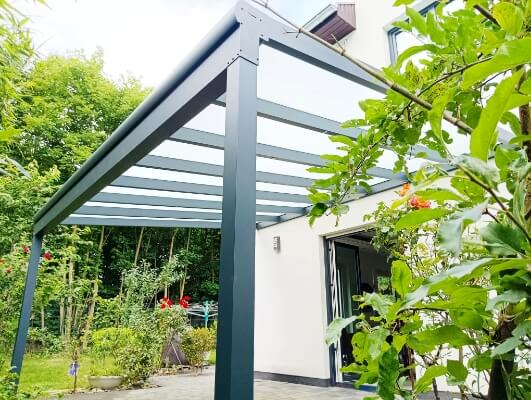 Überdachung für Terrasse aus Polen