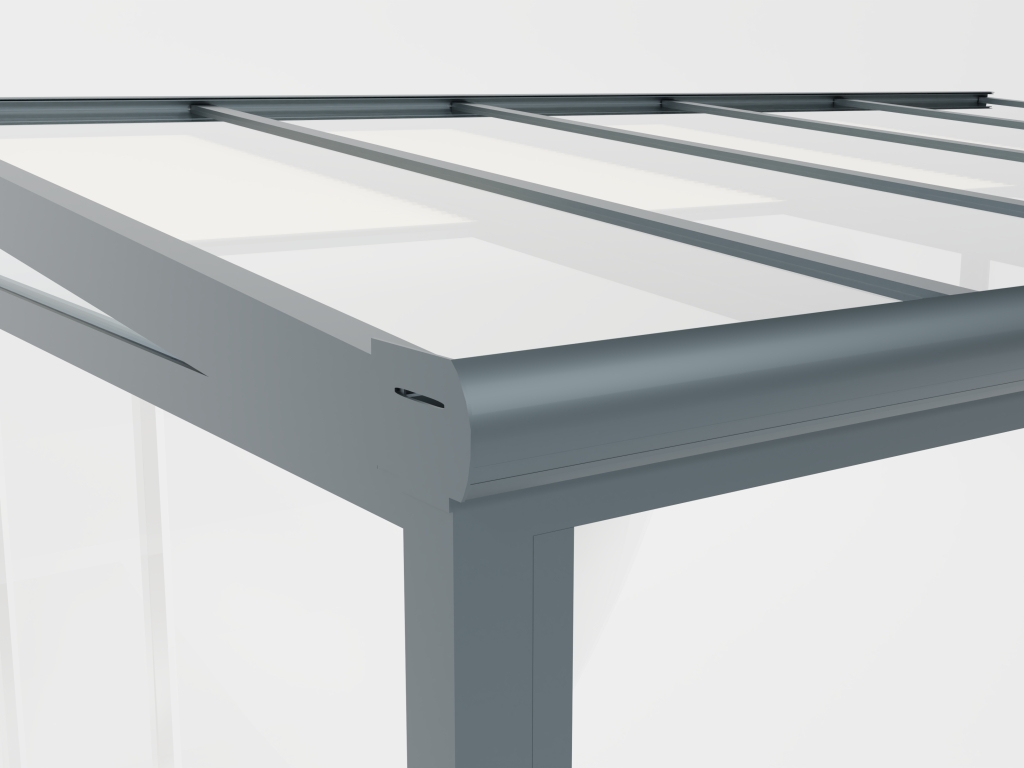 5x3 Wintergarten aus Aluminium