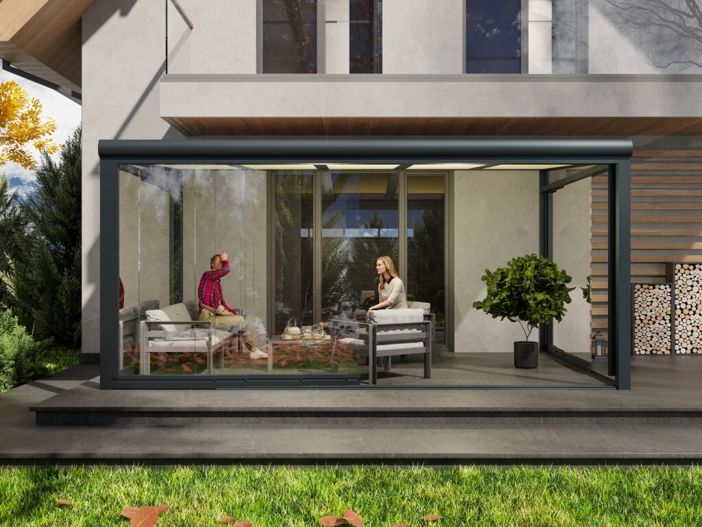 Wintergarten 5x3 geschlossene version