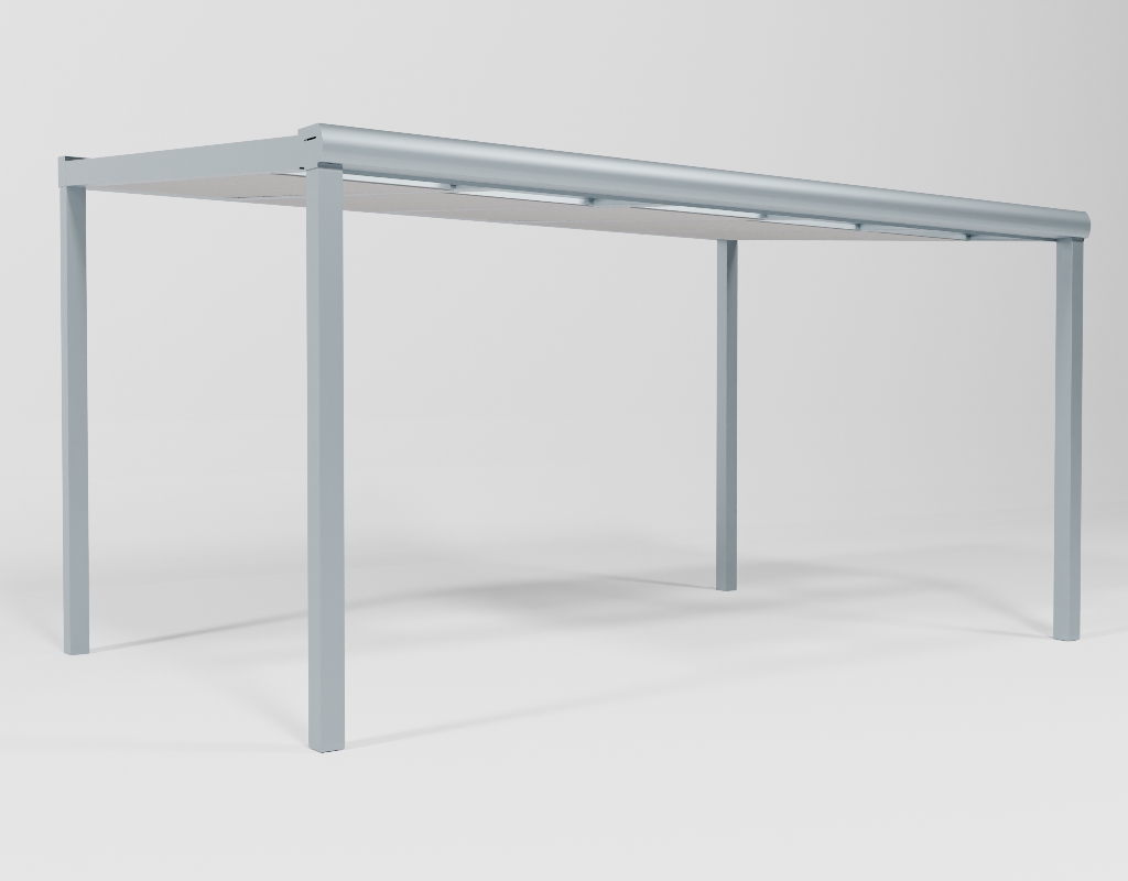 Terrassenüberdachung mit Markise 5x3