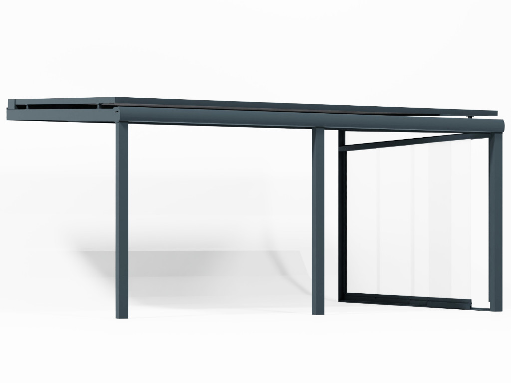 Terrassenüberdachung mit Markise 6x4