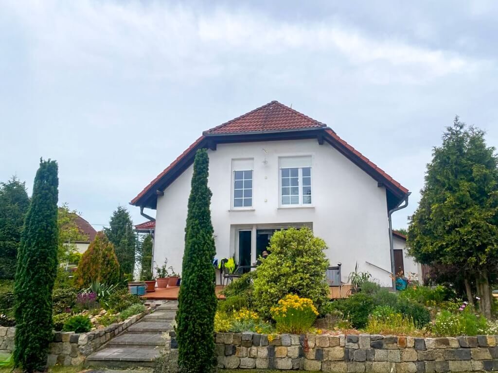 Terrassenüberdachung in Weisskeissel