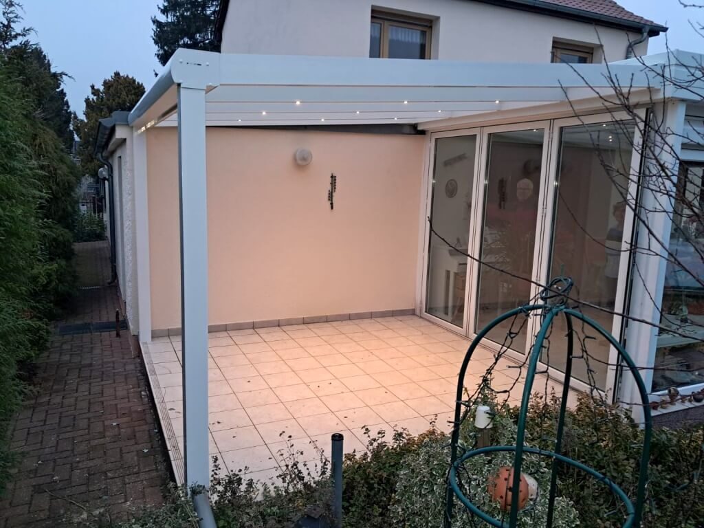 Terrassendach in Woltersdorf