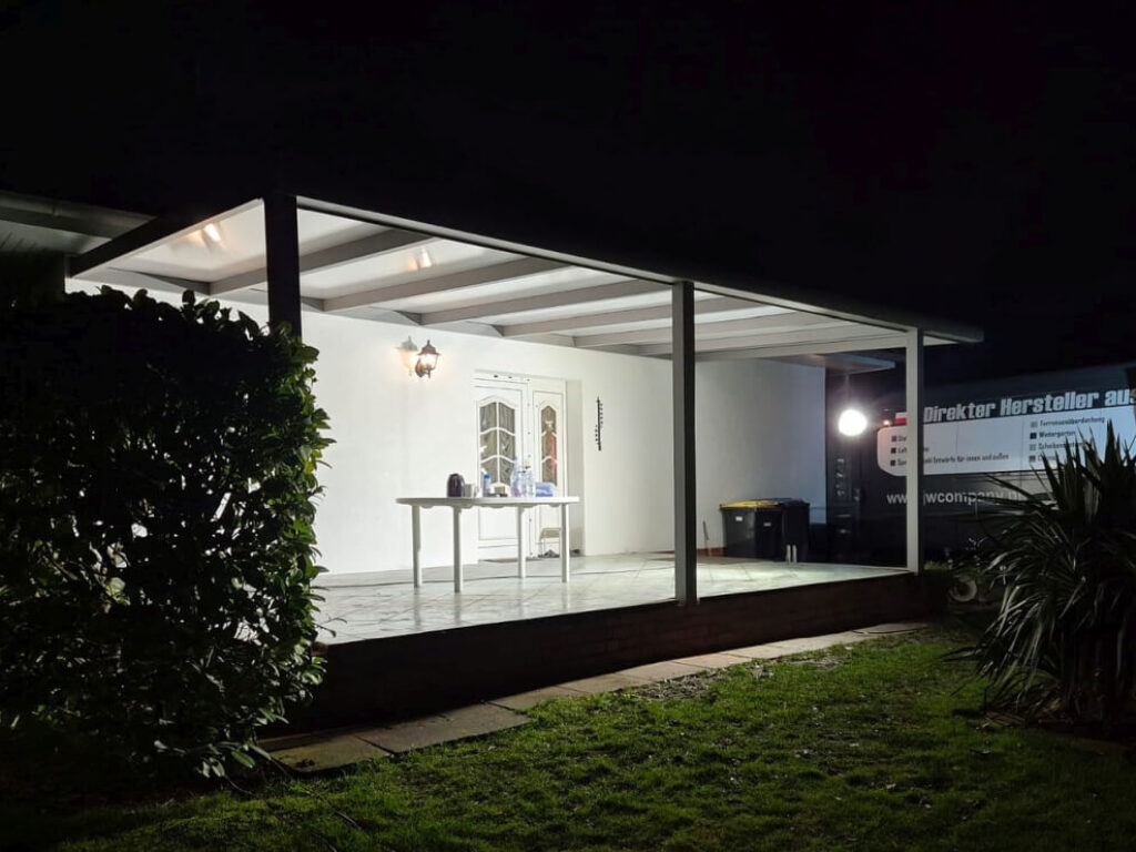 Terrassenüberdachung in Brieselang