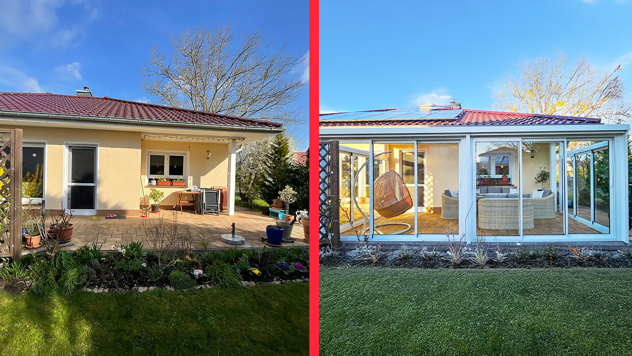 Wintergarten Halle von JW Company