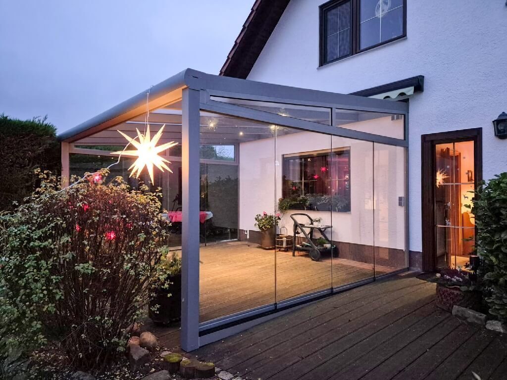 Wintergarten als Terrassenüberdachung