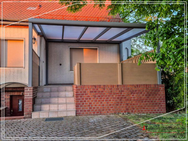 Terrassenüberdachung WPC Drebkau