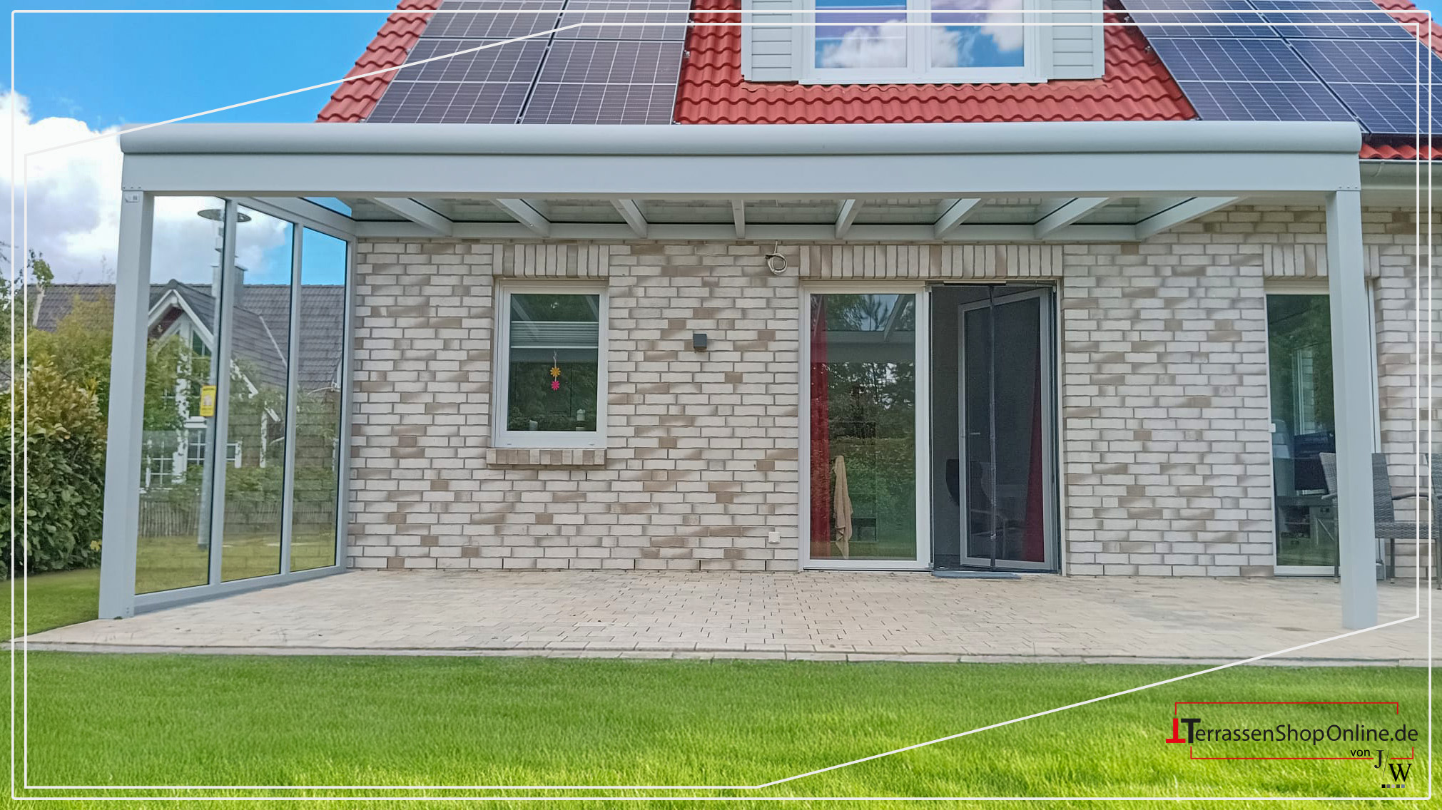 Terrassenüberdachung in Trassenheide nachher