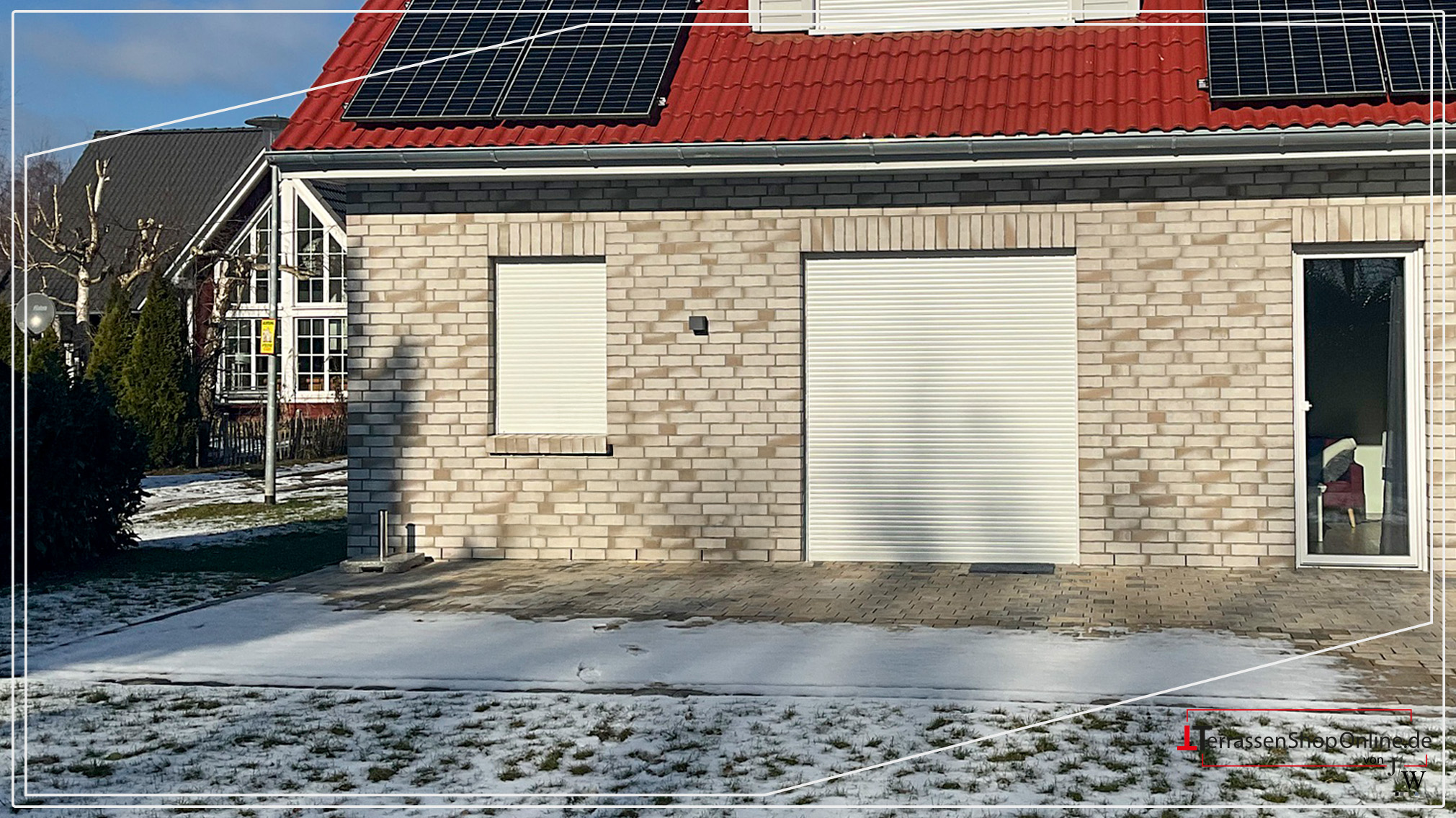 Terrassenüberdachung in Trassenheide vorher