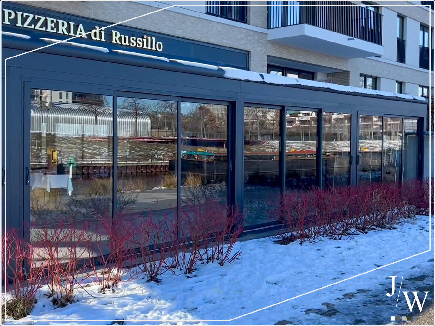 Terrassenüberdachung für Gastronomie Berlin