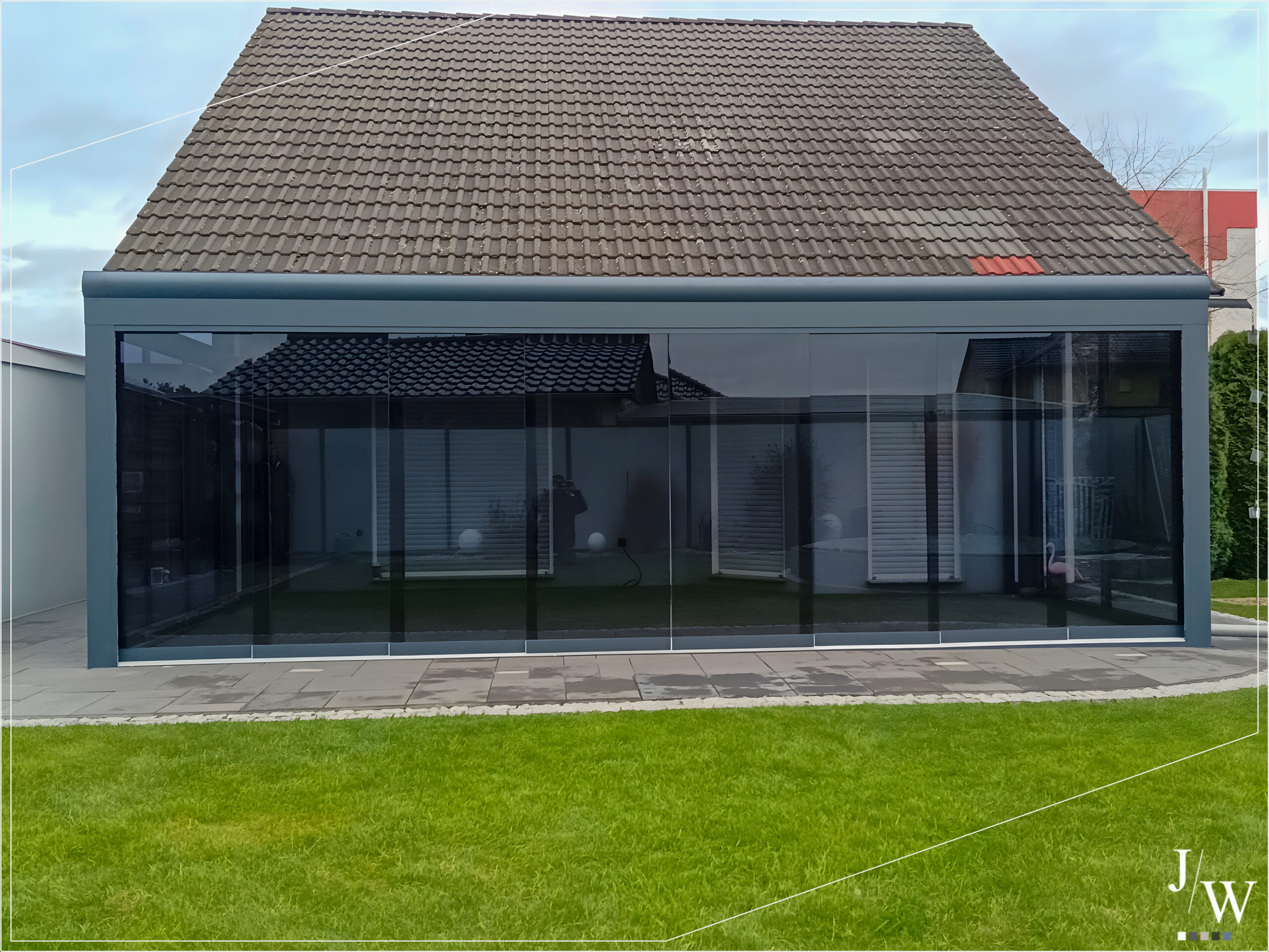 Wintergarten in Lübben - nachher