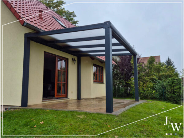 Polycarbonat-Dach klare Ausführung für Terrassendach Neiße-Malxetal