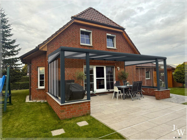 montage von terrassendach in Bargeshagen - 3D-Visualisierung